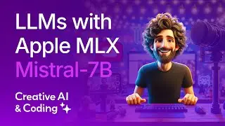 MISTRAL 7B with Apple MLX: Large Language Models in Apple Silicon — Creative AI with Nono · Live 110