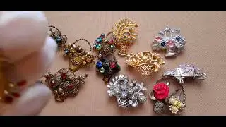 ВСЯ коллекция брошей КОРЗИНОК в одном видео.💥 Не пропустите!
