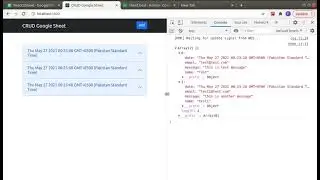 React Google Sheet CRUD app - Get Data from Google Sheet - 3/6