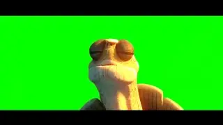 "Itchy Nose" - Master Oogway Green Screen