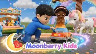 Kids Songs | Playground Dance Party! 🛝🎶 | Fun Action Song for Kids | Moonberry Kids