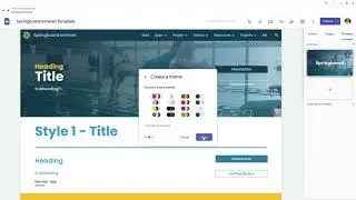 Create a Custom Theme in Google Sites by Steegle
