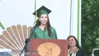 Springs School Graduation Ceremony June 23, 2023