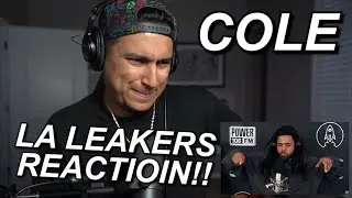 THE RAREST OF BARSSSS!! | J COLE LA LEAKERS POWER 106 FREESTYLE FIRST REACTION!!