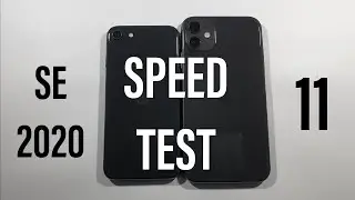 Iphone SE 2020 vs Iphone 11 Speed Test