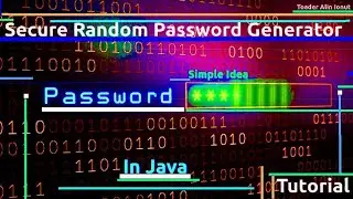 🔐 Secure Random Password Generator in Java ♨️ - Tutorial 📚