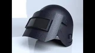 Modeling PUBG Spetsnaz Helmet (Level-3) Part 1 | 3ds Max | PUBG Modeling