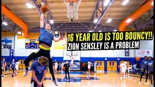 16Y/O is a PROBLEM!! Zion Sensley is next up!!