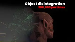 Disintegrate any object to particles.