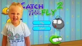 ИГРА ПРО ПАУКА как мультик. ПАУЧЕК ловит мух. Видео для детей.