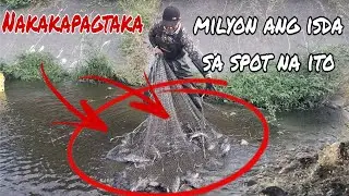 Milagro biglang dumami ang mga isda sa spot na ito! napakamisteryoso😱😱😱
