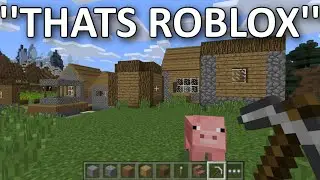 ROBLOX Minecraft vs ORIGINAL Minecraft!