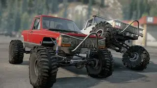 Snowrunner - Jeep Comanche Rock Crawler Options (IR Bull 800)