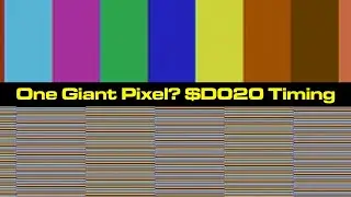 One Giant Pixel? Exploring $D020 and VIC-II/6510 Timing