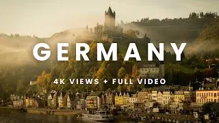 Germany 4K Travel Views  + Relaxation Film With Calming Music