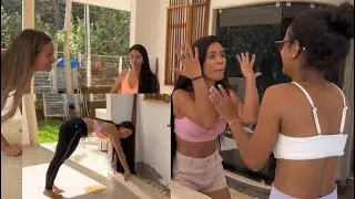 VANESSA E BRUNINHA DO AMOR FICARAM DE CASTIGO NO MILHO