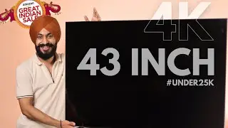 We Got 43inch 4k TV Under ₹30,000 In Amazon Sale 🤯 - Best TV Deals