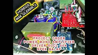 Amplifier spek balap mak glerr #soundhoreg #fypppシ #soundbalap #elektronik #soldering #teknisipemula