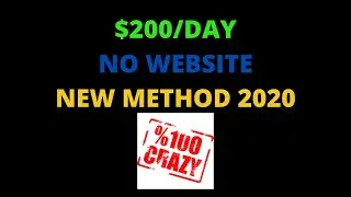 How To Make $200 PER DAY & Make Money Online Fast In 2020 With NO Website!