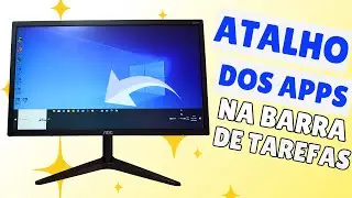 COMO MUDAR O LOCAL DOS ATALHOS DOS APLICATIVOS QUE FICAM NA BARRA DE TAREFAS DO SISTEMA WINDOWS 10
