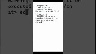Never Wait Again: Automate Tasks in Linux with 'at'