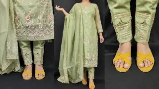 Designer Organza Kurti with Lining Cutting stitching/ Pakistani Suit Design DIY/ Kurti Plazo Design