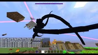 Wither Storm vs Village [MOD] Minecraft