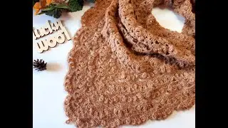 New! Crochet baktus (shawl) 
