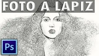 Photoshop: Foto con trazos de Lápiz