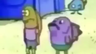 Spongebob Fish Everybody Look to the Left Everybody Look to the Right