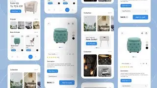 Figma tutorial for beginners : Designing an ecommerce app ui tutorial