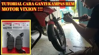 Tutorial Cara Pasang Kampas Rem Depan Motor Vixion