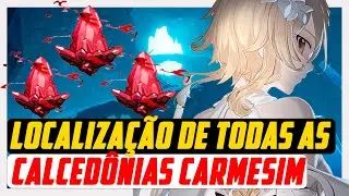 COMO ACHAR TODAS AS CALCEDÔNIAS CARMESIM | GENSHIN IMPACT