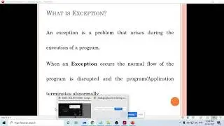 033 Exception Handling in C#  Part 1