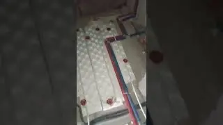 разводка тёплый пол