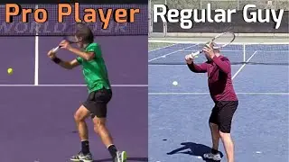 Trying to hit a drop shot like the G.O.A.T Roger Federer | Tennis Unlocked