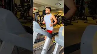 Babar Azam's Treadmill Training in the Gym🏃‍♂️#BabarAzam #PakistanCricket #shorts #gym #ZalmiTV