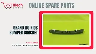 GRAND I10 NIOS RR BUMPER BRACKET  | 86651K6000 | #MechDeals #i10Nios