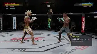 UFC 4 - Spinning Heel Kick Knockout with CAF!!!
