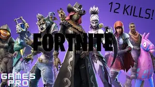 12 Kills No Fortnite! (Quatro armas de confiança!)