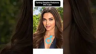 Turning Deepika Padukone into a guy ✨#deepikapadukone