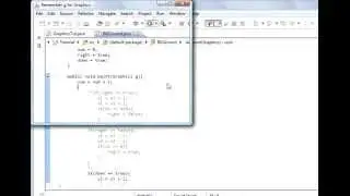 Java programming Lesson 100 Graphics : Java Animation 3 Dispose Method