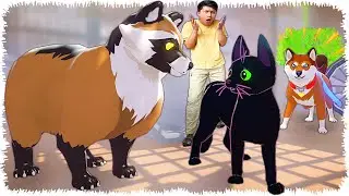 Жоооқ!!! Қара мысығымды жоғалтып алдым (Little Kitty, Big City) #1