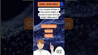 Starry Jigsaw Riddle 