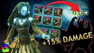 DEAL 15% MORE DAMAGE WITH 9 PIECE PROTECTION SET! - Raid Shadow Legends