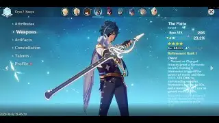 Genshin Impact - Using The Flute