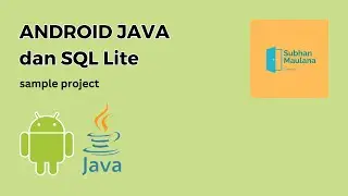 Android Java dan SQLite | sample project | todo app