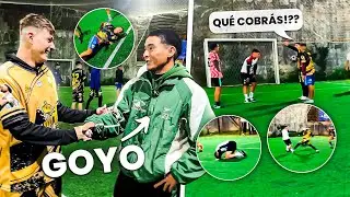 PARTIDO VS GOYO (yo ya te vencí) ⚽🥊 * PECHEADA?