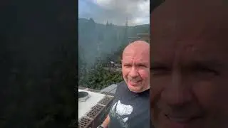 На сколько горячий дым выходит из печи ??