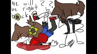 Annaila takes a tumble